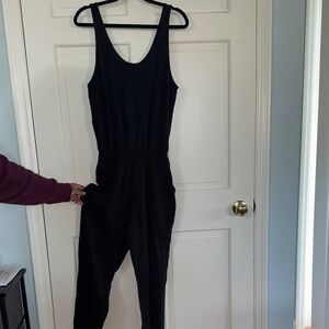 Aerie Classic Black Jumpsuit